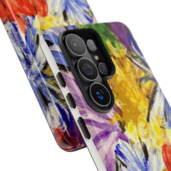 Abstract Floral Tough Case — Unique Sentiments Exclusive