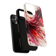 Wine Spill Abstract Art Case — Artistic Phone Case for Wine Lovers