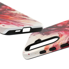 Wine Spill Abstract Art Case — Artistic Phone Case for Wine Lovers