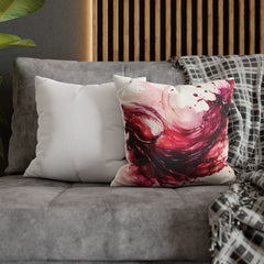 Vineyard Abstracts Wine Spill Decorative Pillowcase