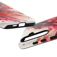 Wine Spill Abstract Art Case — Artistic Phone Case for Wine Lovers