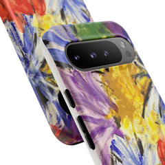 Abstract Floral Tough Case — Unique Sentiments Exclusive