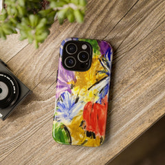 Abstract Floral Tough Case — Unique Sentiments Exclusive