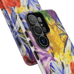 Abstract Floral Tough Case — Unique Sentiments Exclusive