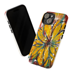 Abstract Floral Tough Cases - Original Unique Sentiments Design