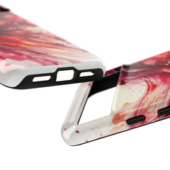 Wine Spill Abstract Art Case — Artistic Phone Case for Wine Lovers