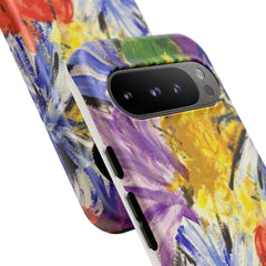 Abstract Floral Tough Case — Unique Sentiments Exclusive