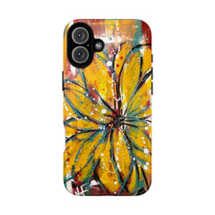 Abstract Floral Tough Cases - Original Unique Sentiments Design