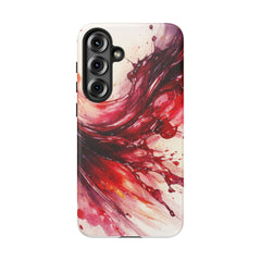 Wine Spill Abstract Art Case — Artistic Phone Case for Wine Lovers