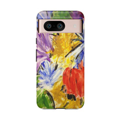 Abstract Floral Tough Case — Unique Sentiments Exclusive