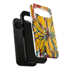 Abstract Floral Tough Cases - Original Unique Sentiments Design