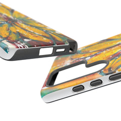 Abstract Floral Tough Cases - Original Unique Sentiments Design