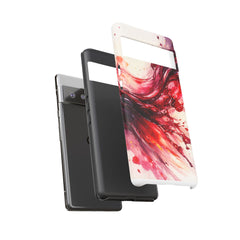 Wine Spill Abstract Art Case — Artistic Phone Case for Wine Lovers