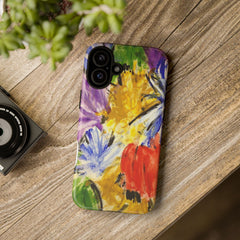 Abstract Floral Tough Case — Unique Sentiments Exclusive
