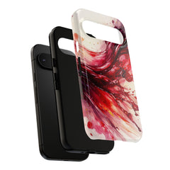 Wine Spill Abstract Art Case — Artistic Phone Case for Wine Lovers