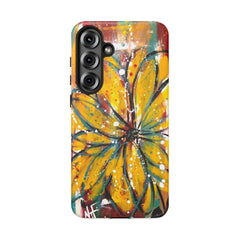 Abstract Floral Tough Cases - Original Unique Sentiments Design