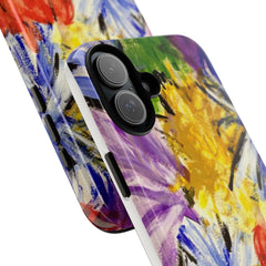 Abstract Floral Tough Case — Unique Sentiments Exclusive
