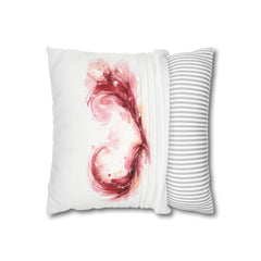 Vinyard Abstracts Series Heart Wine-Spill Pillowcase - Wine & Cozy Collection