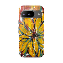 Abstract Floral Tough Cases - Original Unique Sentiments Design