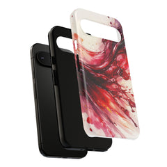 Wine Spill Abstract Art Case — Artistic Phone Case for Wine Lovers