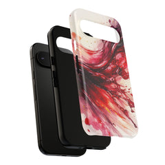 Wine Spill Abstract Art Case — Artistic Phone Case for Wine Lovers