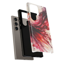 Wine Spill Abstract Art Case — Artistic Phone Case for Wine Lovers