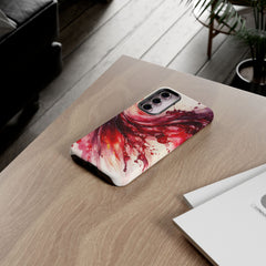 Wine Spill Abstract Art Case — Artistic Phone Case for Wine Lovers