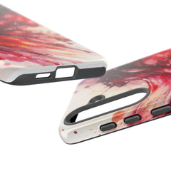Wine Spill Abstract Art Case — Artistic Phone Case for Wine Lovers