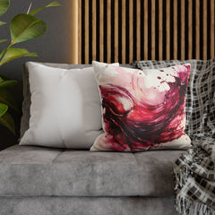 Vineyard Abstracts Wine Spill Decorative Pillowcase
