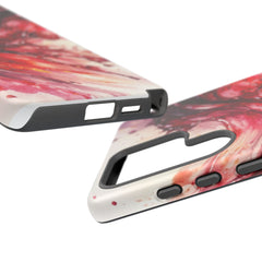 Wine Spill Abstract Art Case — Artistic Phone Case for Wine Lovers