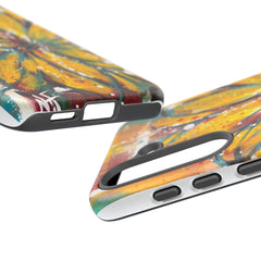 Abstract Floral Tough Cases - Original Unique Sentiments Design