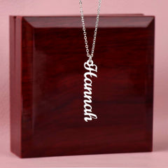Customizable Multi-name necklace