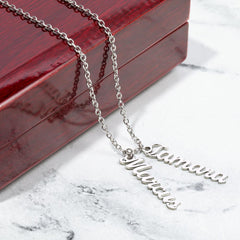Customizable Multi-name necklace